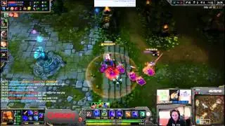 LoL | Bjergsen tries to kill a TheOddOne