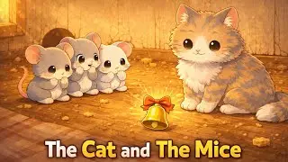 🐱🐭 The Cat and The Mice | Panchatantra Stories| Bedtime Stories for Kids| English Stories| Moral Lok