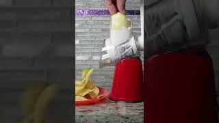 Making sour cream & onion potato chips #shorts