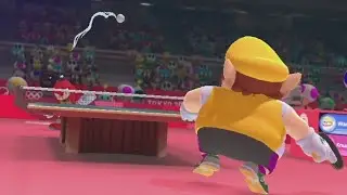 Mario & Sonic Tokyo 2020 - Table Tennis - VERY HARD 3 POINT LEAD CHALLENGE