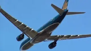 Vietnam Airlines VN-A381 Airbus A330-223 takeoff Narita Airport RWY34L