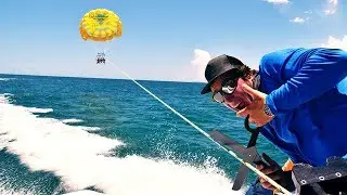 Things to Do in Key West Travel Vlog | Sebago Watersports for Mason's 11th B-Day