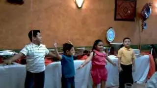 Ellisah Patrick Ryan and Alen dancing