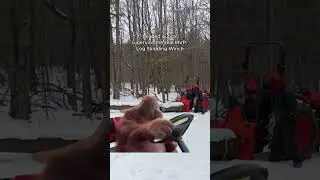 headed out to supervise the real MVP: Log Skidding Winch 3 #mechmaxx #funnyvideo #meirl