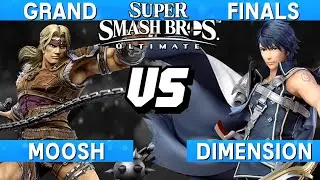 Smash Ultimate Tournament Grand Finals - Moosh (Simon) vs Dimension (Chrom) - S@LT 198