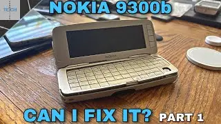 Trying To Fix An Old Nokia 9300b | One Display Won't Work | 17 Year Old Phone