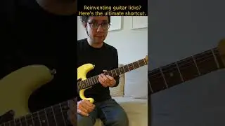 Reinventing guitar licks Here's the ultimate shortcut #shorts