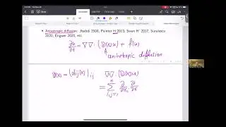 Mathematical Modelling of Microtube Driven Invasion of Glioma Lecture 1– Thomas Hillen