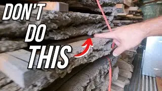 tips on kiln drying walnut slabs!