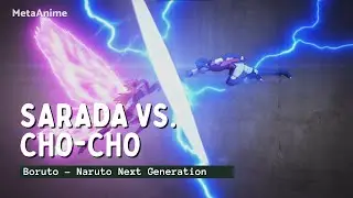 Sarada Vs. Cho-Cho Chunin Exam Eng Sub - Boruto Naruto Next Generation [4K]