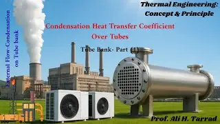 Condensation Heat Transfer Coefficient for External Flow: Tube Bank- Part (1) #condensation #energy