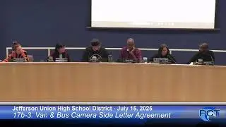JUHSD 7.15.2025 Regular Board Meeting