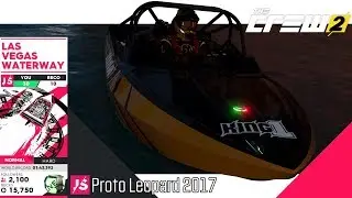 The Crew 2 [PC 60FPS] - Las Vegas Waterway - Proto Leopard 2017 [Jetsprint]