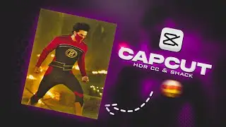 New trending HDR effect Video Editing in Capcut | how to make HDR video in capcut | Make brown color