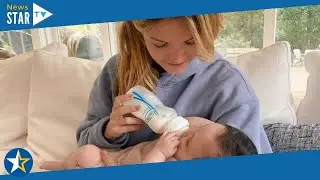 The Bold Type stars reunite for special moment with Katie Stevens' baby girl