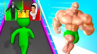 Giant Rush  vs Muscle Rush |⭐🫷💥🫸⭐| Walkthrough Max Gameplay BQ2577
