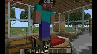 Ormanda 99 gece Minecraft kendimiz yaptık