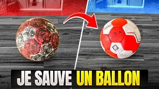 Ce BALLON de HANDBALL n'avait pas été lavé depuis PLUSIEURS ANNÉES💩