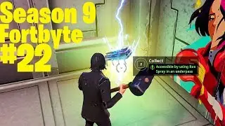 Fortnite - Fortbyte #22 Rox Spray in an underpass