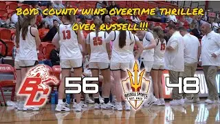 Russell vs Boyd County | KHSAA Girls Basketball | Highlights | 1-22-2026