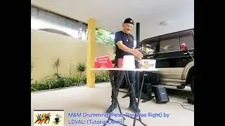 M&M Peter Pan Drumming by LDVALI - Tutorial Demo