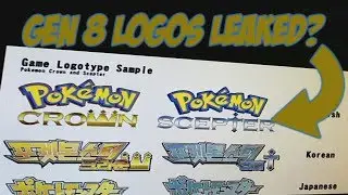 Pokemon Crown and Scepter Logos Leaked?!? Gen 8 Rumors