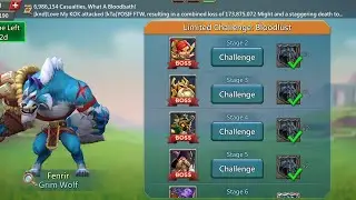 Limited Challenge: Bloodlust, Stage 5, Lords Mobile