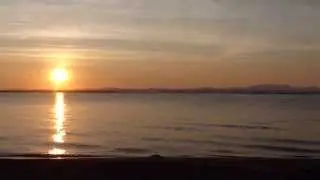 Lake Champlain sunrise from Ausable Point Campground