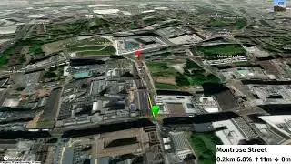 Montrose Street / UCI Cycling World Championships - Road 2023 Stage 4 -  : Glasgow to Glasgow (Augu