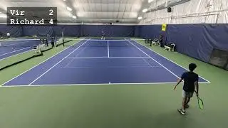 Vir vs. Richard | USTA Sectionals Practice