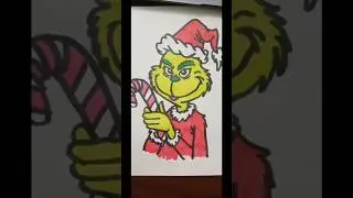 Does anyone watch the Grinch cartoon every year? It's one of my favorite cartoons. #asmr #drawing