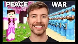 1000 Players Simulate Civilization In Minecraft Boys vs Girls
