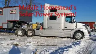 Mobile Homestead's Solar Power System!