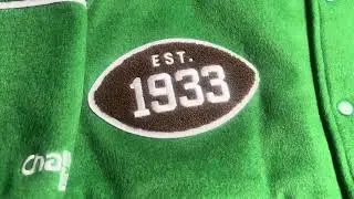 Unboxing The Greatest Varsity Kelly Green Eagles Jacket Ever Made!!