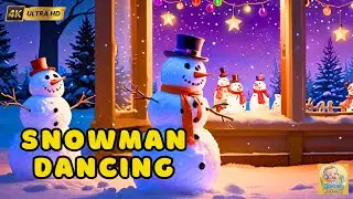 Snowman Dancing - Nursery Rhymes | Snowmen Dancing | Happy Kids Song | Fun Kids Song