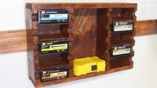 DIY Wall Mounted Nail/Screw Hardware Organizer