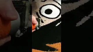 Rug Tufting | Monkey D  Luffy Rug  #rugtufting #diy #art