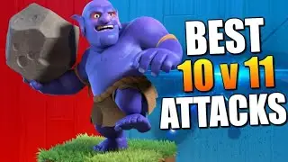 HOW TO ATTACK TH10 vs TH11  - Clash of Clans (TH10 War Strategy)