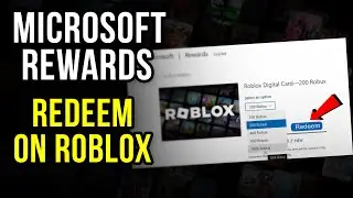 Как использовать подарочную карту Microsoft Rewards в Roblox (2025)