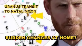 Uranus Transiting Natal Moon | Unexpected Changes to Home #astrologyposts #astrologytransits