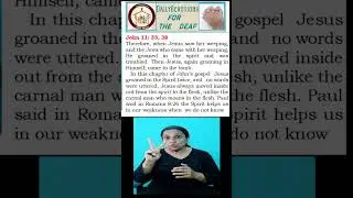 DAILY DEVOTION  FOR THE DEAF  (ASL) Bible EDUCATION in AMERICAN Sign Language (ASL)