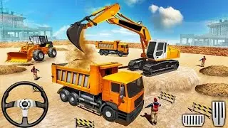 City Road Construction Simulator - Real construction simulator JCB wala Game -  Android Gameplay