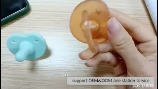 Premium Quality Soft One-piece Design Liquid Silicone Baby Pacifier Baby Soother Pacifier