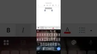 How to type matrix in word in mobile. Easy trick best technique.#funfact