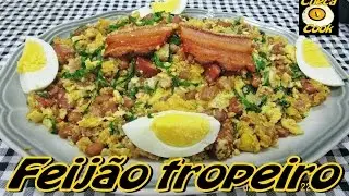 Tropeirinho (feijão tropeiro rápido e fácil)