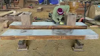 Creative and Different Modern TV Stand Design _ Inspirational Craftsman Design from Solid Hardwood!