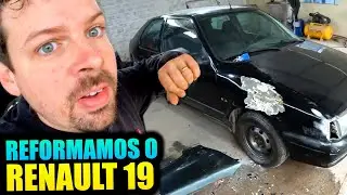 REFORMAMOS O RENAULT 19 DA ENCHENTE!