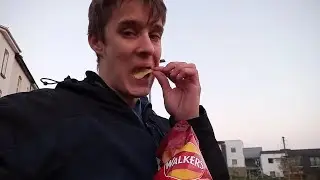 Ben Eating... Walkers Ready Salted Crisps