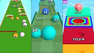 BALL ⚽⚽🎮🎮 RUNNER GAMES, ALL LEVELS GAMEPLAY WALKTROUGH ANDROID 📱🔥