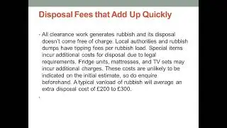 What Are the Hidden Costs of House Clearance in Dunfermline
